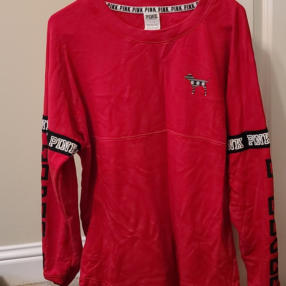 Pink Brand Sweatshirt - Super Cute